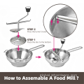 Kitchen Food Mill Kitchen Food Grinder With 3 Disks For Mashing Manufactory